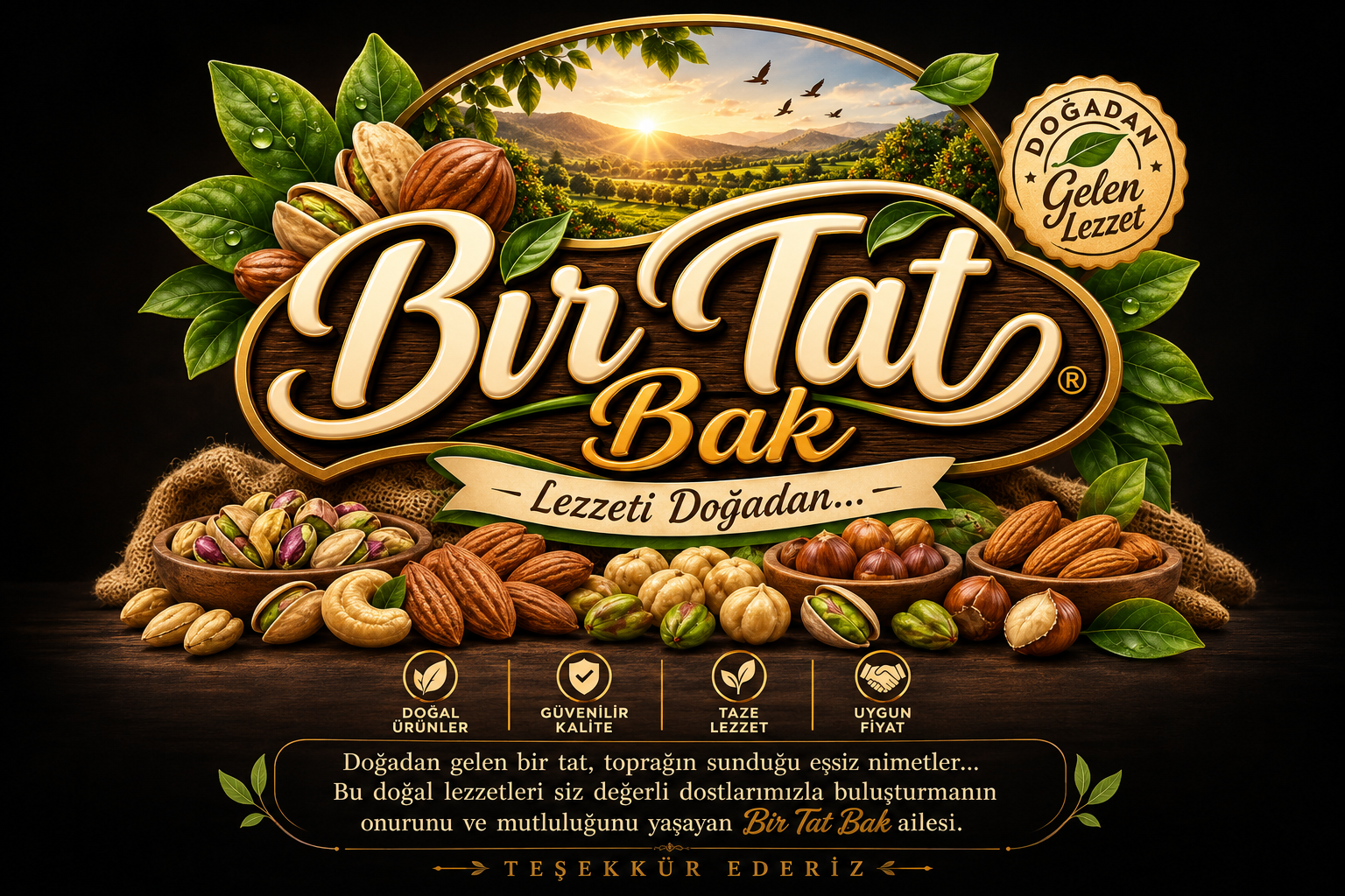 Bir Tat Bak — Lezzeti Doğadan